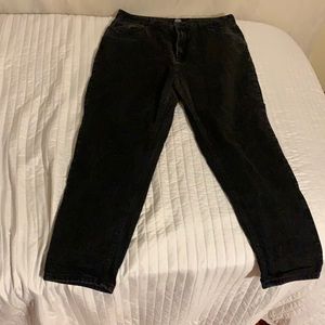 Black Mom Jeans